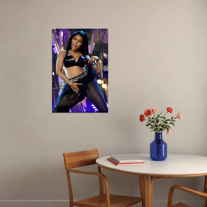 Nicki Minaj Celebrity Singer Rapper Star Poster Wall Art Print Home Wall Decor