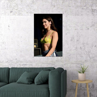 Dua Lipa Hollywood Celebrity Movie Actor Singer Poster Wall Art Print Home Wall Decor