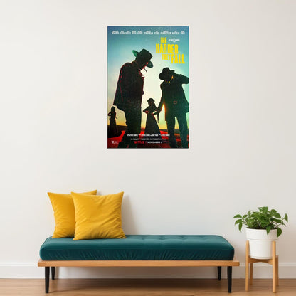 The Harder They Fall Movie Adventure Excitement Poster Wall Art Print Home Wall Decor