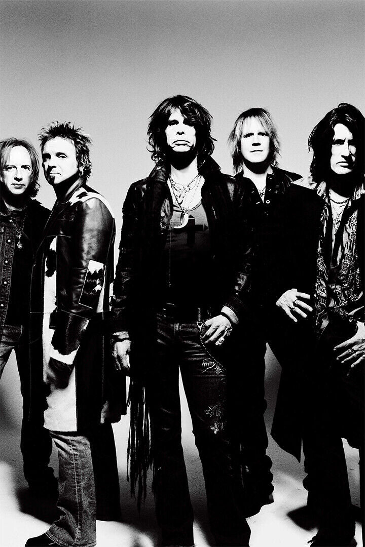 Aerosmith Music Band 80's 90's Rock Idol Poster Wall Art Print Home Wall Decor