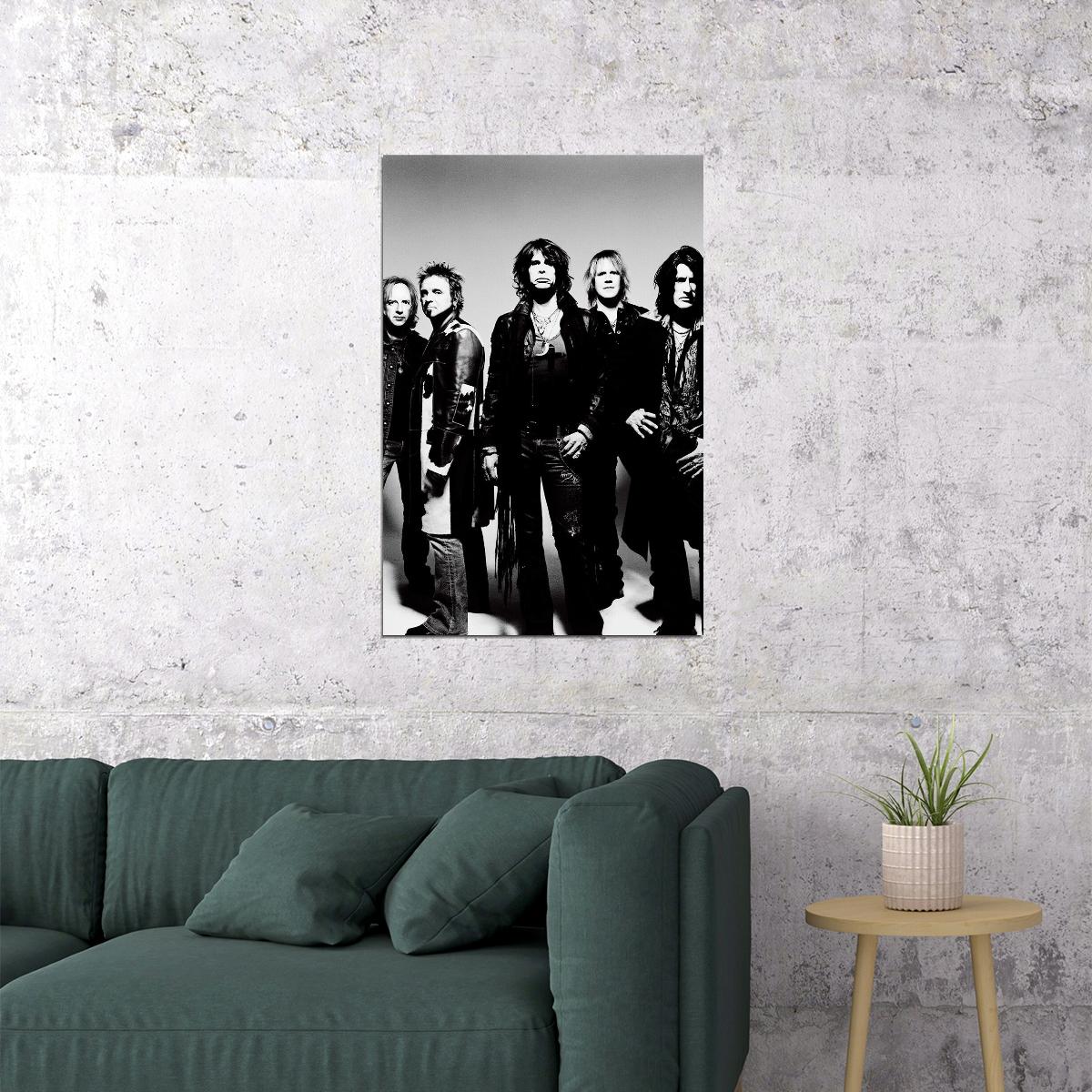 Aerosmith Music Band 80's 90's Rock Idol Poster Wall Art Print Home Wall Decor