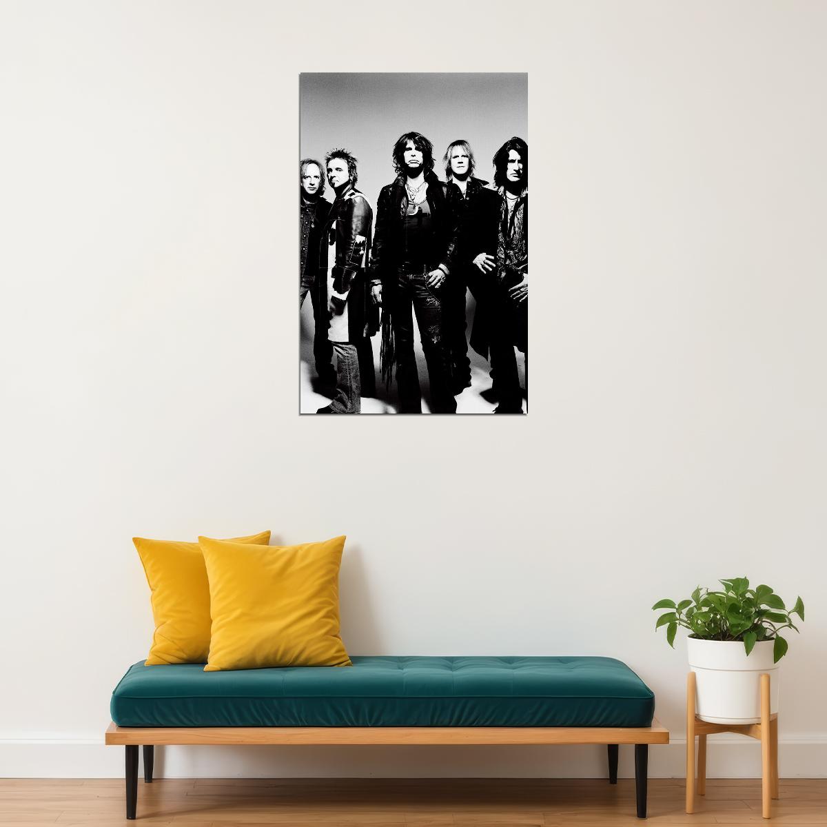 Aerosmith Music Band 80's 90's Rock Idol Poster Wall Art Print Home Wall Decor