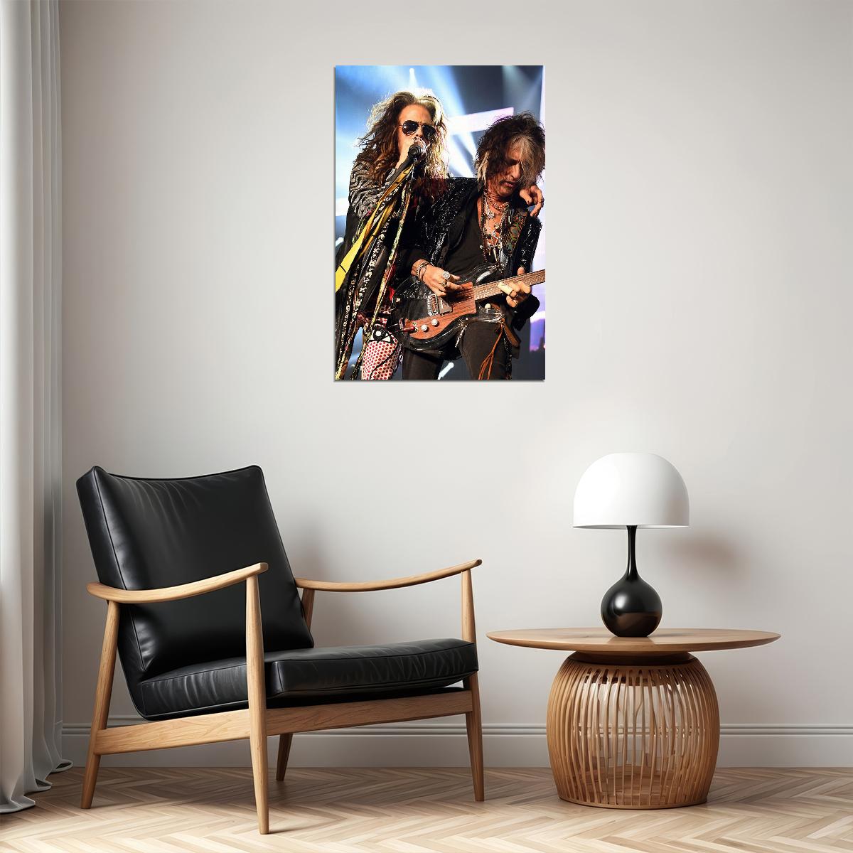 Aerosmith Music Band 80's 90's Rock Music Poster Wall Art Print Home Wall Decor