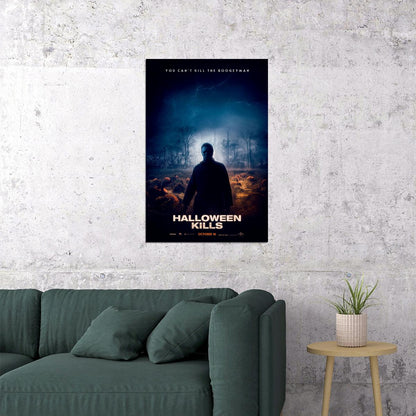 Halloween Kills Movie Adventure Thriller Horror Poster Wall Art Print Home Wall Decor