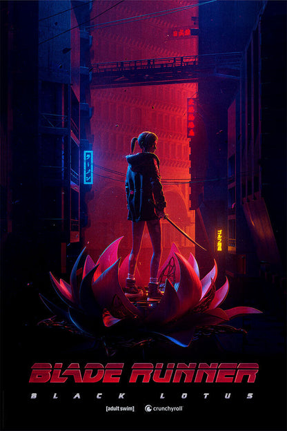 Blade Runner Black Lotus Animation Movie Poster Wall Art Print Home Wall Decor