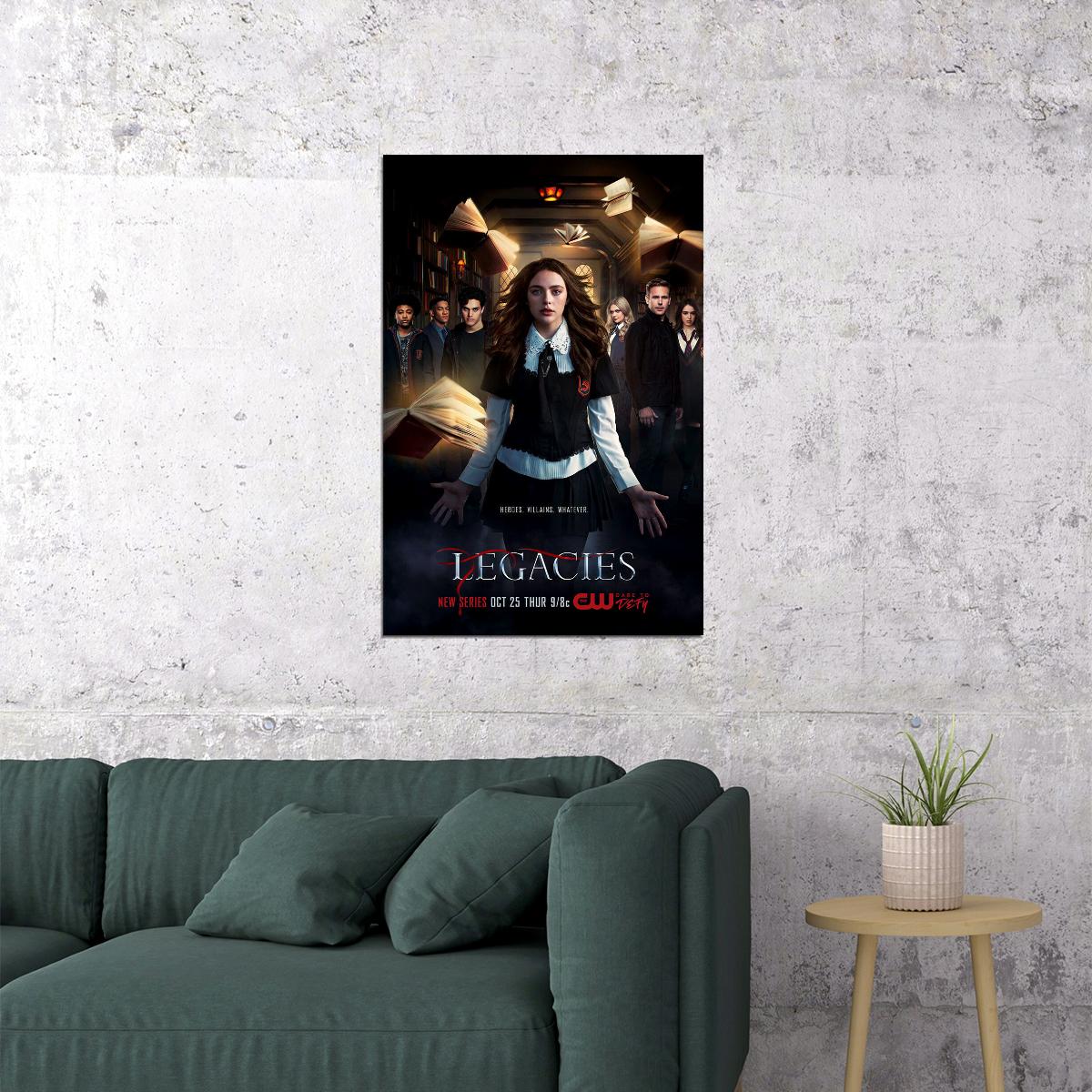 Legacies Movie Action Drama Fantasy Poster Wall Art Print Home Wall Decor - xonomax