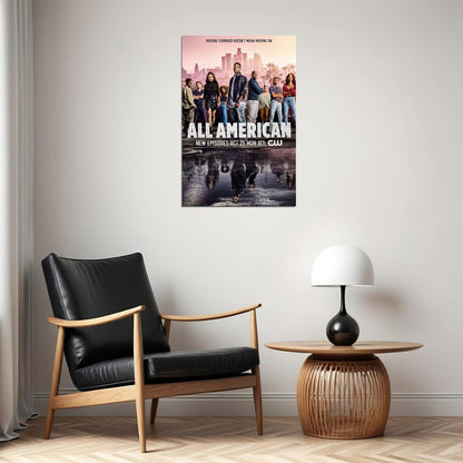 All American Movie Sport Action Drama Adventure Poster Wall Art Print Home Wall Decor