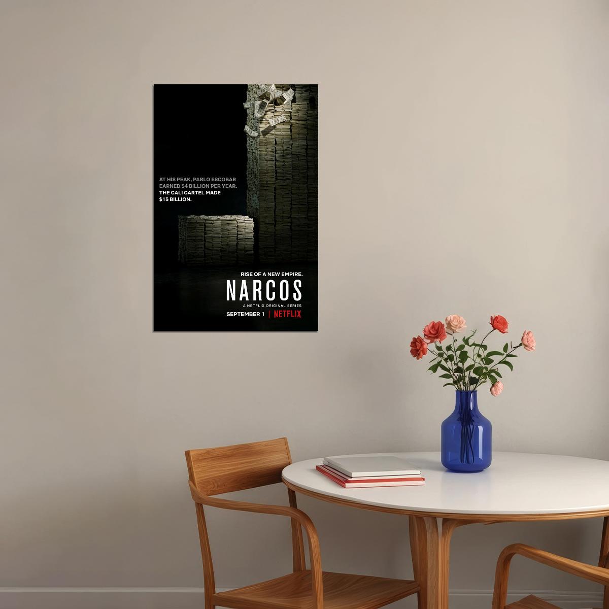 Narcos Mexico Movie Drama Agent Murderer Adventrue Poster Wall Art Print Home Wall Decor - xonomax