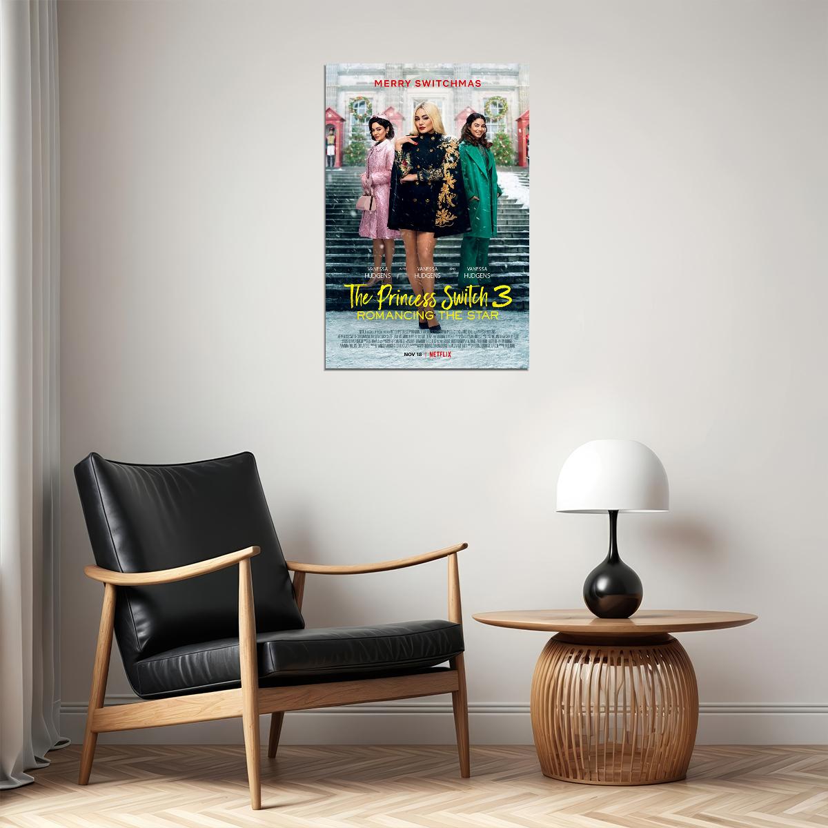The Princess Switch 3 Romancing The Star Movie Poster Wall Art Print Home Wall Decor - xonomax