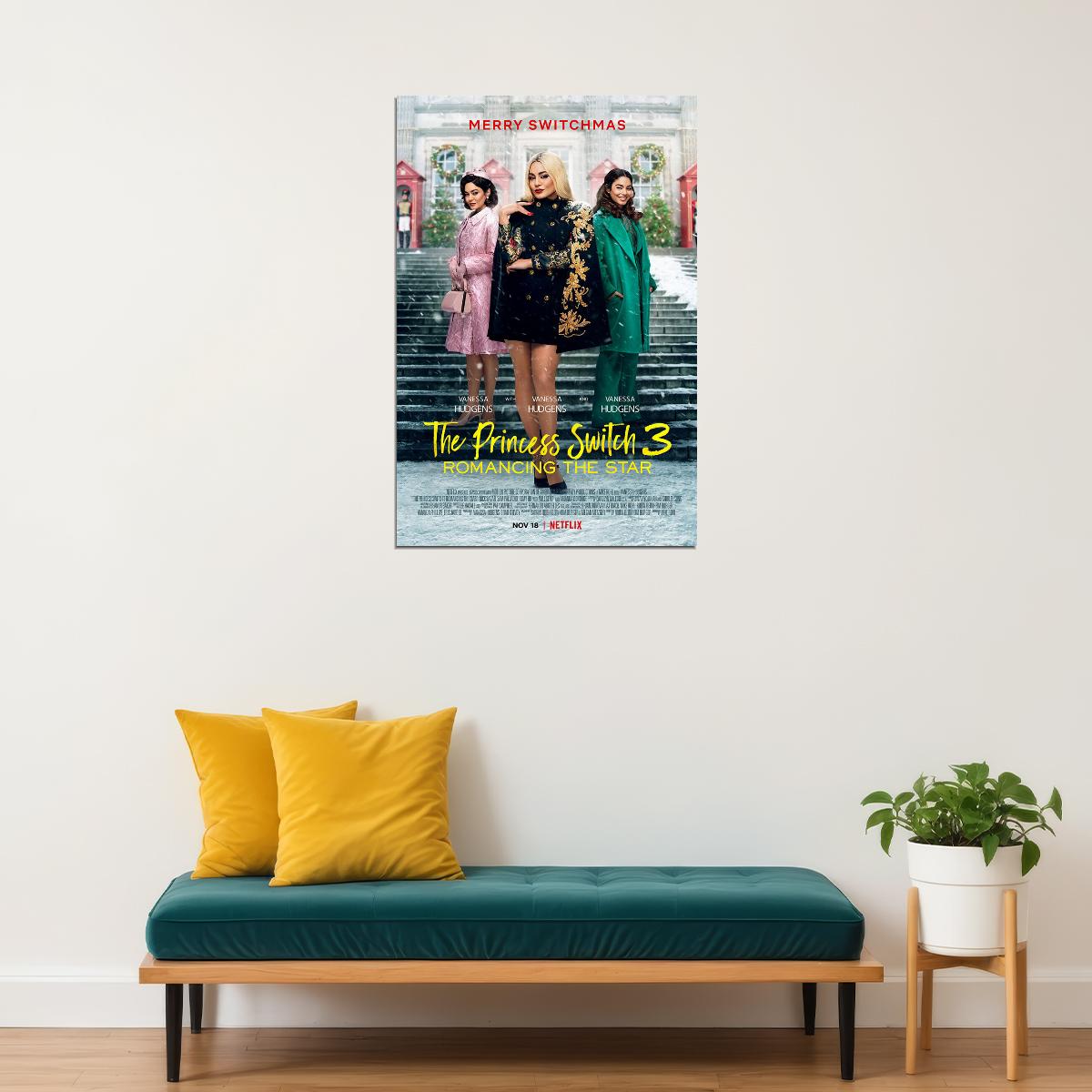 The Princess Switch 3 Romancing The Star Movie Poster Wall Art Print Home Wall Decor - xonomax