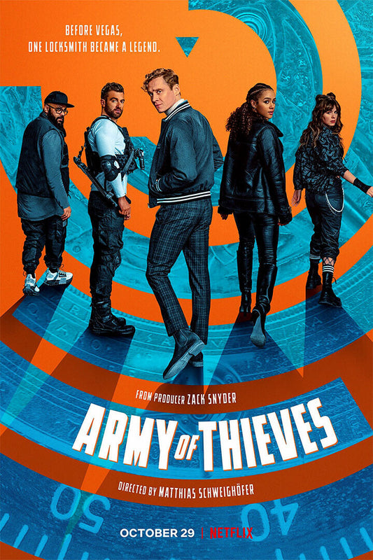 Army Of Thieves Movie Action Crime Comedy Poster Wall Art Print Home Wall Decor