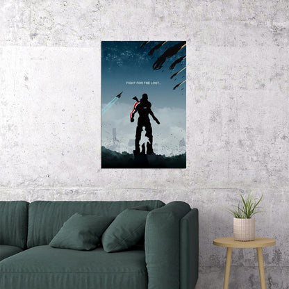Mass Effect Video Game Science Fiction Role Play Poster Wall Art Print Home Wall Decor - xonomax
