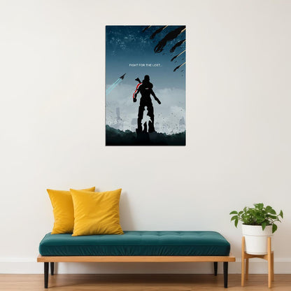 Mass Effect Video Game Science Fiction Role Play Poster Wall Art Print Home Wall Decor - xonomax