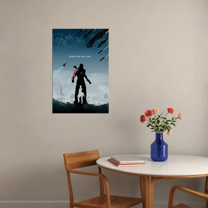Mass Effect Video Game Science Fiction Role Play Poster Wall Art Print Home Wall Decor - xonomax