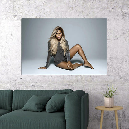 Laverne Cox An American Actor Lgbtq Advocate Poster Wall Art Print Home Wall Decor