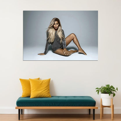 Laverne Cox An American Actor Lgbtq Advocate Poster Wall Art Print Home Wall Decor