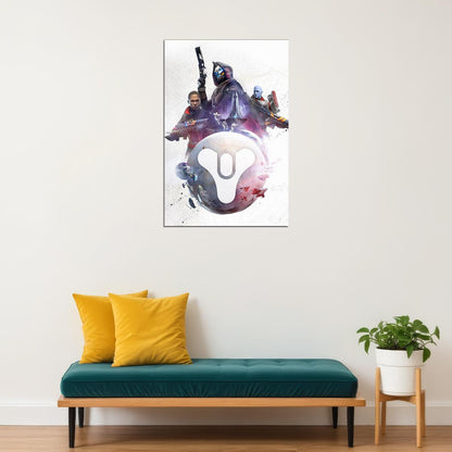 Destiny 2 Multiplayer Video Game Series Poster Wall Art Print Home Wall Decor