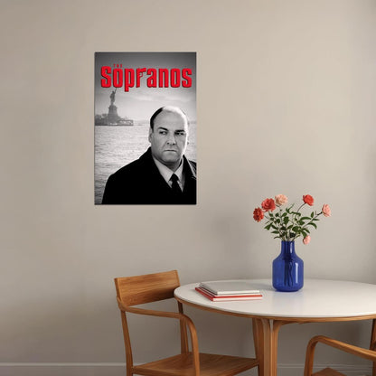 The Sopranos Tv Series Crime Drama Poster Wall Art Print Home Wall Decor