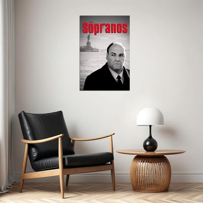 The Sopranos Tv Series Crime Drama Poster Wall Art Print Home Wall Decor