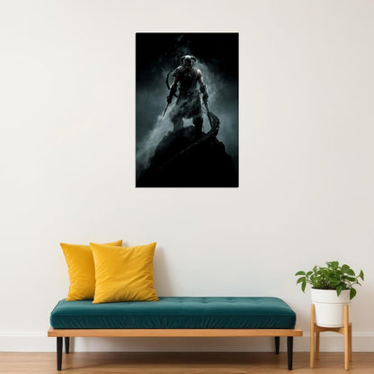 The Elder Scrolls 5 Skyrim Video Game Poster Wall Art Print Home Wall Decor