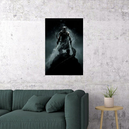 The Elder Scrolls 5 Skyrim Video Game Poster Wall Art Print Home Wall Decor