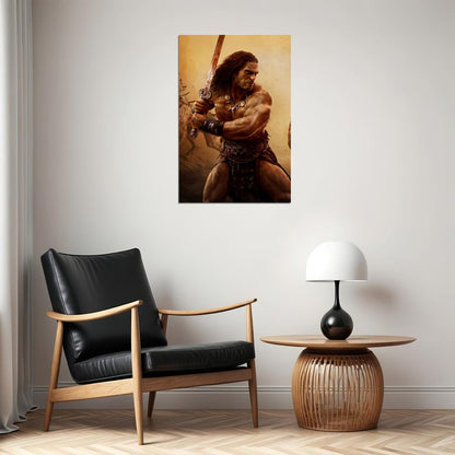 Conan Exiles Video Game Action Adventure Poster Wall Art Print Home Wall Decor