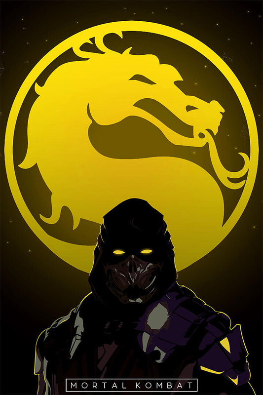 Mortal Kombat 11 Video Game Series Fantasy Poster Wall Art Print Home Wall Decor