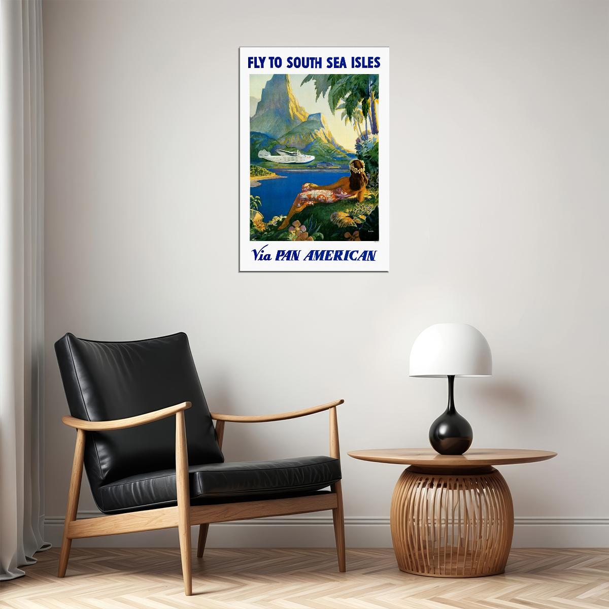 Tahiti Travel Cities Landscape Poster Wall Art Print Home Wall Decor