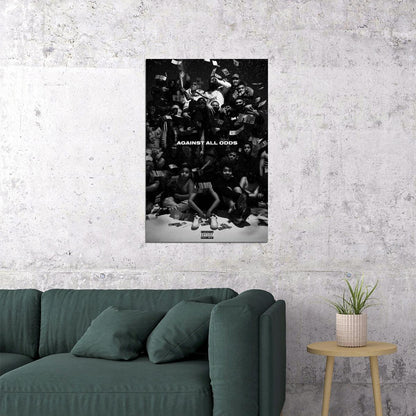 Onefour Against All Odds Musician Poster Wall Art Print Home Wall Decor