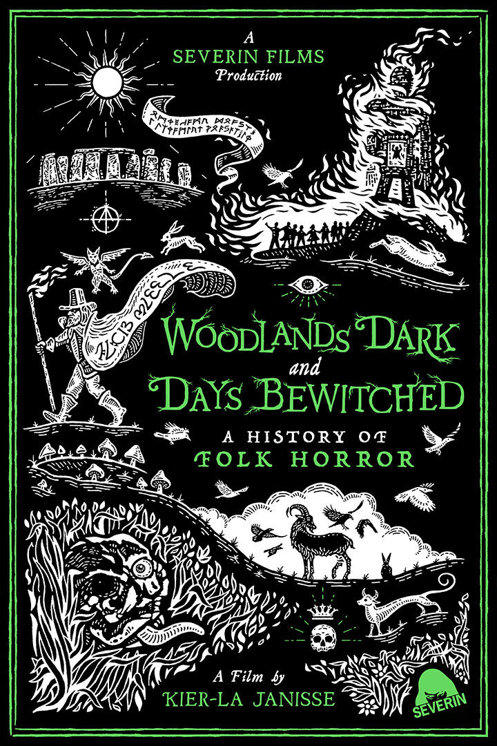 Woodlands Dark And Days Bewitched: History Of Folk Horror Poster Wall Art Print Home Wall Decor