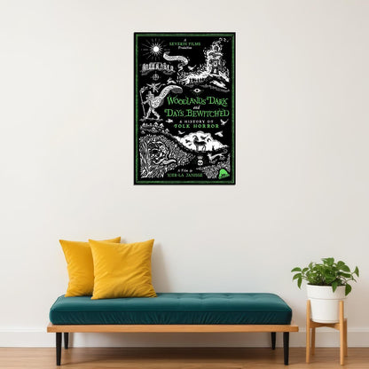 Woodlands Dark And Days Bewitched: History Of Folk Horror Poster Wall Art Print Home Wall Decor