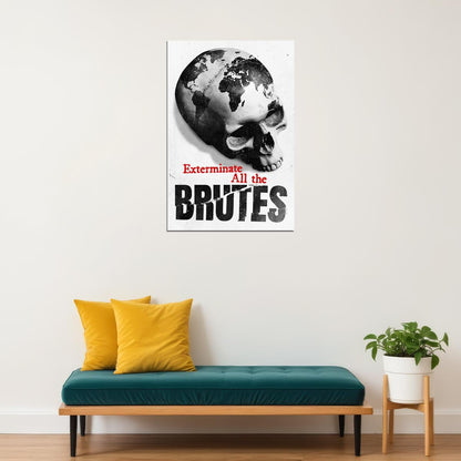 Exterminate All The Brutes Movie Documentary History Poster Wall Art Print Home Wall Decor