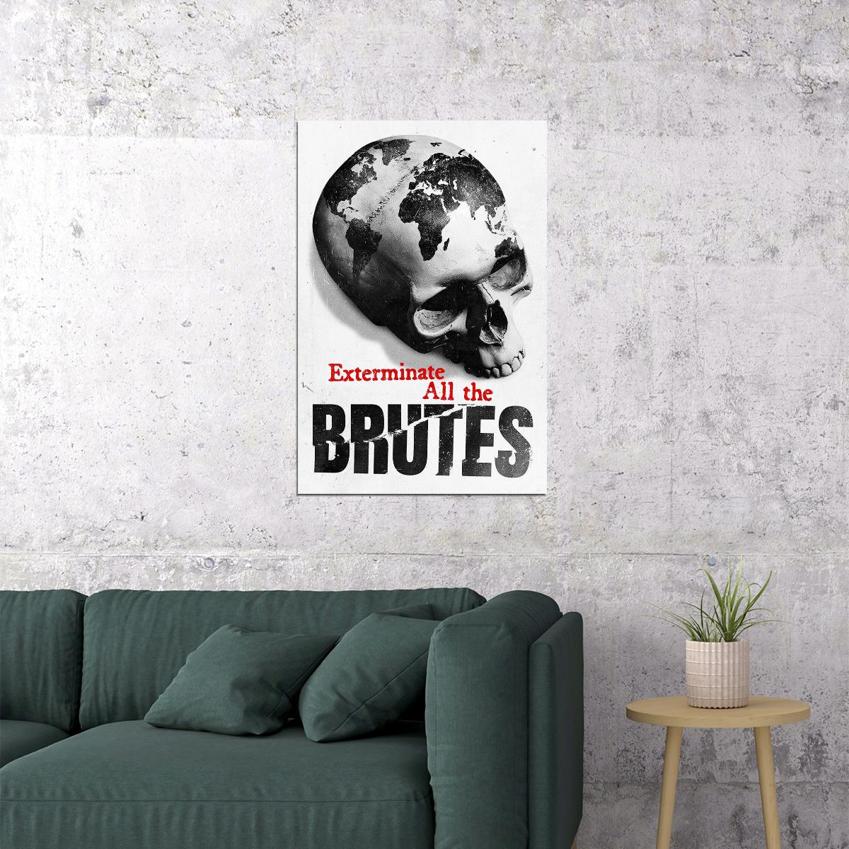 Exterminate All The Brutes Movie Documentary History Poster Wall Art Print Home Wall Decor