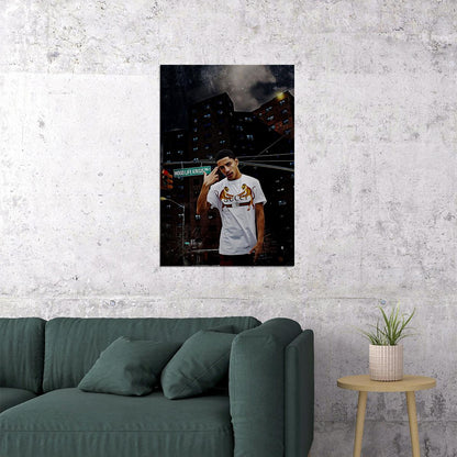 Ji The Prince Of Ny Album Hood Krisis Poster Wall Art Print Home Wall Decor