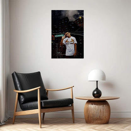 Ji The Prince Of Ny Album Hood Krisis Poster Wall Art Print Home Wall Decor