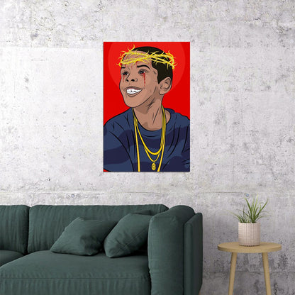 Westside Gunn Fly God Music Poster Wall Art Print Home Wall Decor