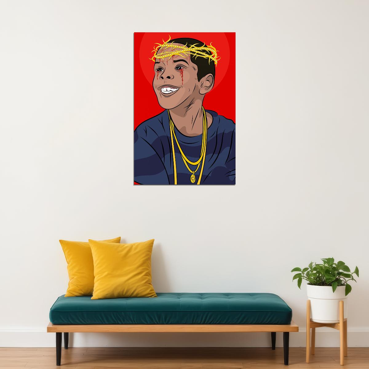 Westside Gunn Fly God Music Poster Wall Art Print Home Wall Decor