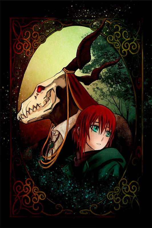 The Ancient Magus' Bride Anime Drama Fantasy Poster Wall Art Print Home Wall Decor