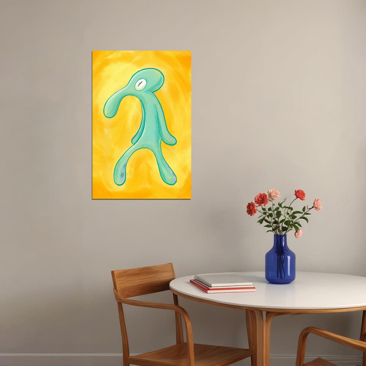 Bold And Brash Spongebob Comic Hero Poster Wall Art Print Home Wall Decor