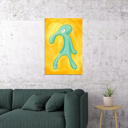 Bold And Brash Spongebob Comic Hero Poster Wall Art Print Home Wall Decor