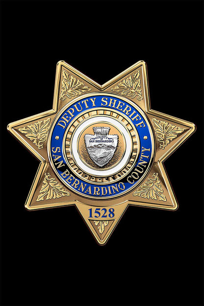 San Bernardino County Sheriff's Department Poster Wall Art Print Home Wall Decor