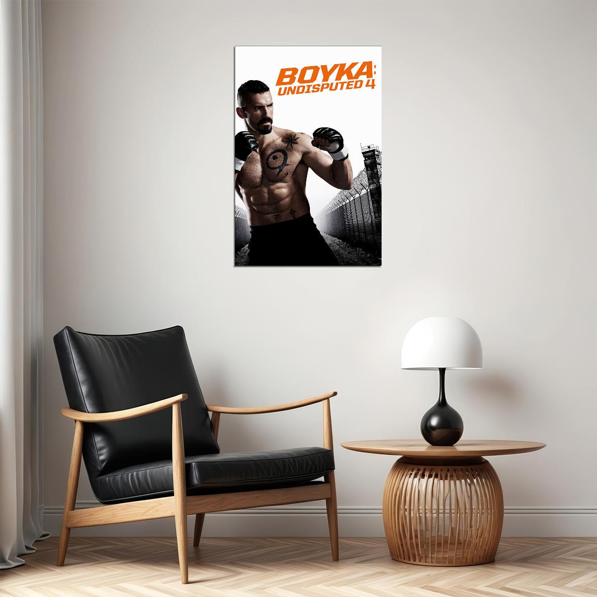 Boyka Undisputed 4 Fighting Movie Action Drama Poster Wall Art Print Home Wall Decor