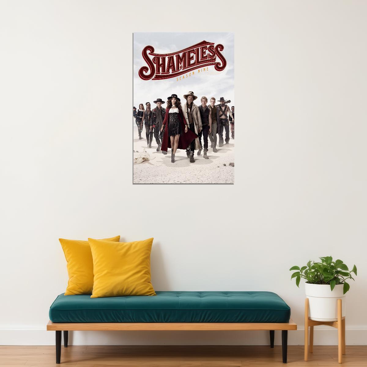 Shameless Movie Season 6 Tv Show Drama Comedy Poster Wall Art Print Home Wall Decor