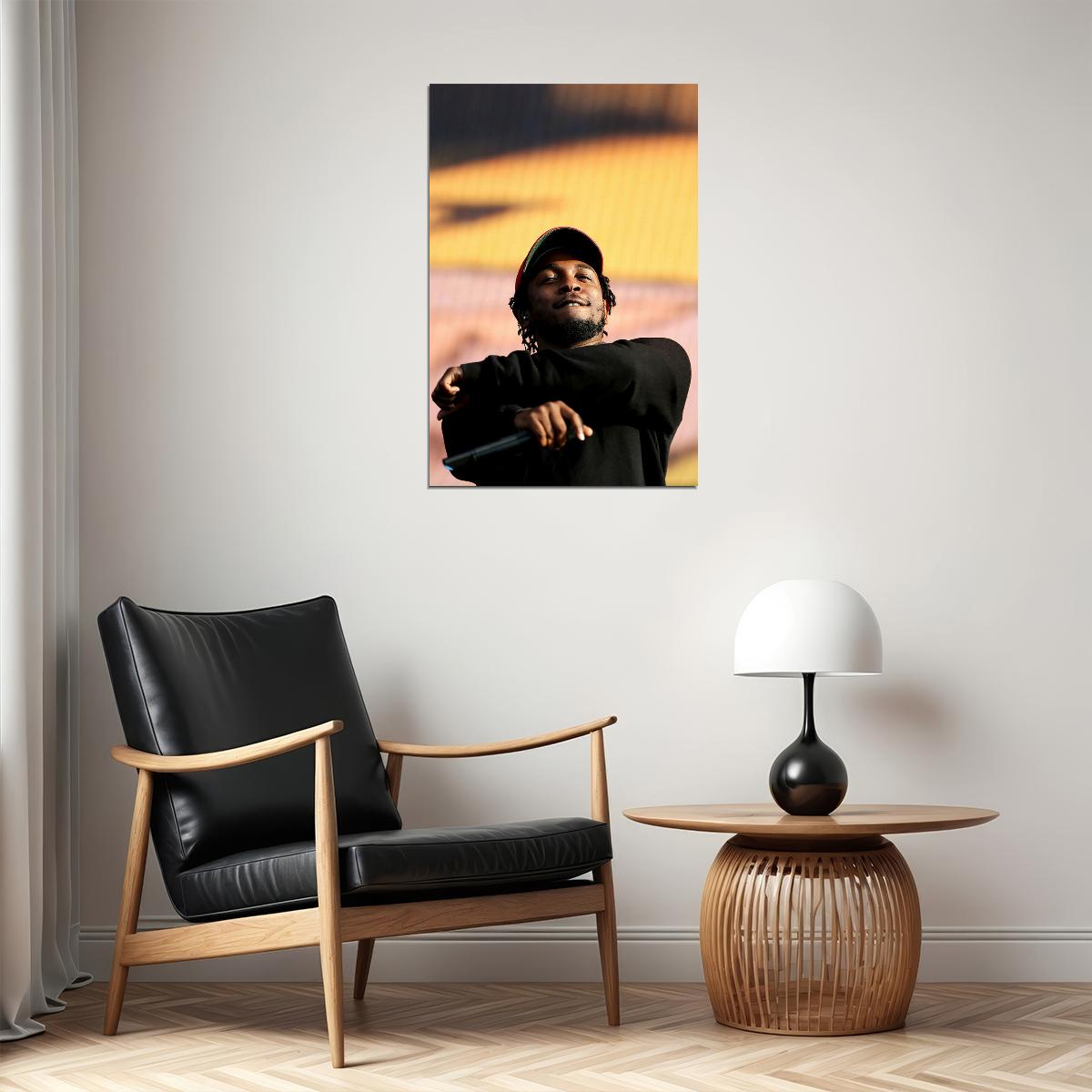 Kendrick Lamar Rapper Music Star Songwriter Poster Wall Art Print Home Wall Decor