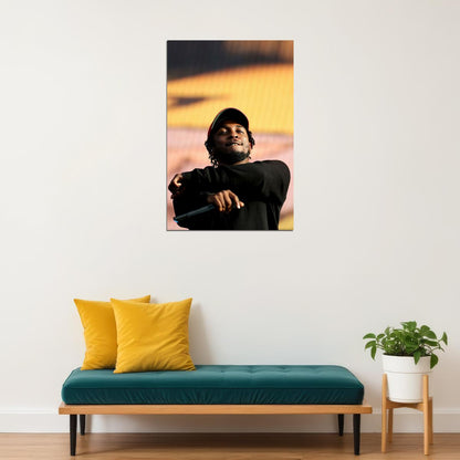 Kendrick Lamar Rapper Music Star Songwriter Poster Wall Art Print Home Wall Decor