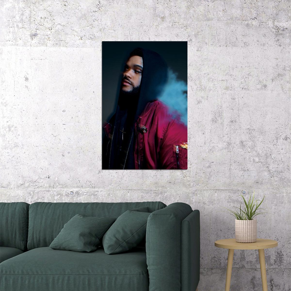 The Weeknd Singer Musician Artist Poster Wall Art Print Home Wall Decor