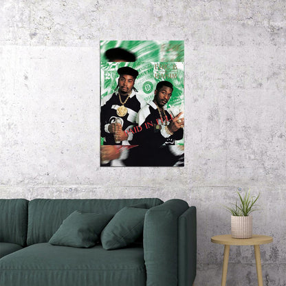 Eric B And Rakim Music Album Paid In Full Music Album Poster Wall Art Print Home Wall Decor