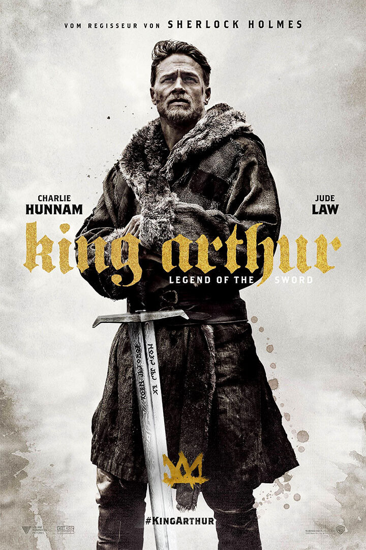 King Arthur Legend Of The Sword Movie Drama Poster Wall Art Print Home Wall Decor