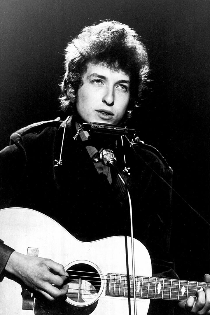 Bob Dylan Music Star Songwriter Guitarist Poster Wall Art Print Home Wall Decor