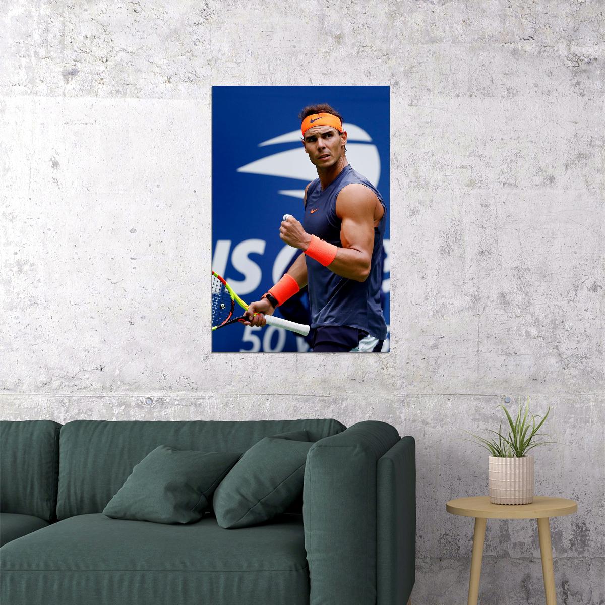 Rafael Nadal Top Tennis Player Sports Poster Wall Art Print Home Wall Decor